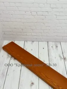 Крашеная фасадная доска